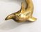 Golden Brass Dolphins, 1980s, Set of 2 3