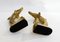 Golden Brass Dolphins, 1980s, Set of 2, Image 6