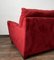 Divano vintage in velluto rosso per Ikea, anni '90, Immagine 7