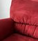 Rotes Vintage Velours Sofa für Ikea, 1990er 8