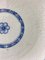 Chinesischer Teller aus der Mitte des 19. Jahrhunderts, inspiriert von der Blue Family India Compagny 8
