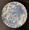 Mid 19th Century Chinese Plate Inspired by the Blue Family, 1850s 2