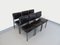 Modernistische Vintage Matco Stühle aus Metall & schwarzem Skai, 1960er, 6er Set 13