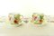 Art Nouveau Porcelain Cups by Richard Ginori, Italy, 1930s, Set of 4, Image 4