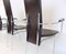 Fasem S44 B Dining Chairs by Giancarlo Vegni & Gualtierotti, 1980s, Set of 6 19