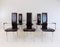 Fasem S44 B Dining Chairs by Giancarlo Vegni & Gualtierotti, 1980s, Set of 6 3