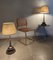 Lampade in legno e metallo cromato di Laurel, anni '60, set di 2, Immagine 2