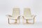 Poltrone Manta vintage beige di Ingmar Relling per Westnofa, Norvegia, anni '70, Scandinavia, set di 2, Immagine 1