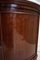 Antique Mahogany Bow Fronted Corner Cabinet with White Marble Top, 1840 5
