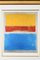 Mark Rothko, amarillo, rojo y azul, años 50, serigrafía, enmarcado, Imagen 2