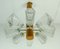 Mid-Century Chandelier in Teak and Glass, 1960s 4