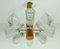 Mid-Century Chandelier in Teak and Glass, 1960s, Image 4