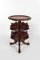 Japanese Bookcase Pedestal Table attributed to Gabriel Viardot, France, 1880s, Image 3