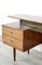 Schwebender Schreibtisch aus Nussholz von Austinsuite, 1950er 5