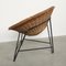 Mid-Century Wicker Basket Chair, East Germany, 1960s, Image 5