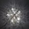 Lámpara de techo austriaca Sputnik Crystal Flowers atribuida a Emil Stejnar para Rupert Nikoll, años 50, Imagen 18