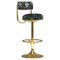 Swedish Swivel Bar Stool in Brass by Börje Johanson, 1960, Image 1