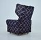 Mid-Century Wing Armchair, Czechoslovakia, 1960s, Image 14