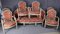 Louis XVI Salon Chairs and Sofa, Set of 7, Image 6