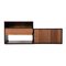 Wooden Sideboard in Black and Brown 8