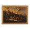 Italienischer Schulkünstler, Landschaft mit Figuren und Herden, 1700er, Öl auf Leinwand, Gerahmt 1