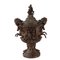 Patinated Zama Vase in Bronze, Image 1