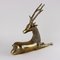 Hollywood Regency Polished Brass Deer 5