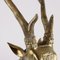 Hollywood Regency Polished Brass Deer 2