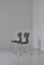 Model 3103 T-Chairs in Leather and Steel by Arne Jacobsen for Fritz Hansen, 1970s, Set of 2, Image 8