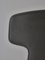 Model 3103 T-Chairs in Leather and Steel by Arne Jacobsen for Fritz Hansen, 1970s, Set of 2, Image 7