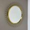 Round Brass and Metal Mirror by Josef Frank for Svenskt Tenn, Sweden, 1960s 3