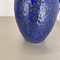 Fat Lava Blaue Bodenvase von Scheurich, Germany Wgp, 1970er 7