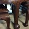 Chinese Tea Table and Stools in Mahogany, 1940s, Set of 4, Image 6