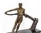 Maurice Guiraud-Rivière, Art Deco Figur eines Flussfahrers, 1920er, Bronze 3
