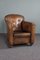 Vintage Brown Leather Armchair 2