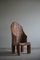 Organic Highback Naga Chair in Teak in the style of Wabi Sabi, 1960s, Image 4