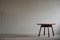Tavolino quadrato moderno con gambe da club in betulla di Arnold Madsen, Danimarca, anni '50, Immagine 4