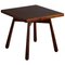 Modern Danish Club Legged Square Side Table in Birch by Arnold Madsen, 1950s, Image 1