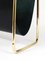 Mid-Century Magazine Rack in Brass and Black Leather by Carl Auböck, 1950s 20