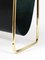 Mid-Century Magazine Rack in Brass and Black Leather by Carl Auböck, 1950s, Image 20