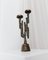 Brutalist Candlestick in Metal, 1970s 10