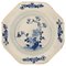 Assiette Creuse en Porcelaine Bleue et Blanche de Blue Family, Chine, 1750 1
