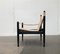 Mid-Century Danish Safari Chairs by Erik Wørts for Niels Eilersen, 1960s, Set of 2, Image 16