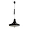 Black Suspension Lamp in Plastic, Image 1