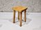 Pine Wood Stool by Charlotte Perriand for Les Arcs, Image 1
