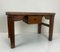 Small Early French Rustic Side Table with Drawer in Pine, 1900s 6