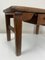 Small Early French Rustic Side Table with Drawer in Pine, 1900s 14