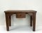 Small Early French Rustic Side Table with Drawer in Pine, 1900s, Image 1