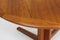 Vintage Danish Round Extendable Dining Table, 1960s 3