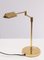 Small Brass Swing Arm Table Lamp, Germany, 1972, Image 6